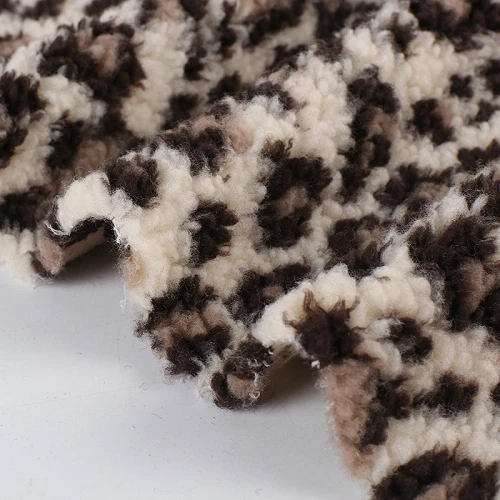 Printed Sherpa Fabric