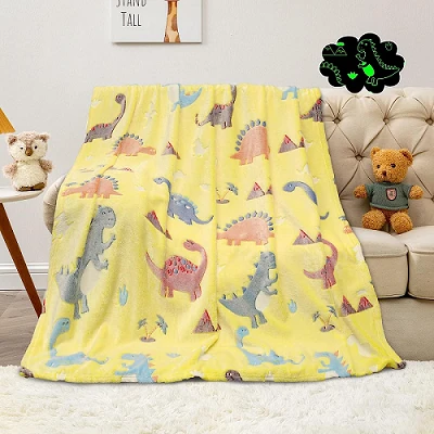 Glow In The Dark Hoodie Blanket