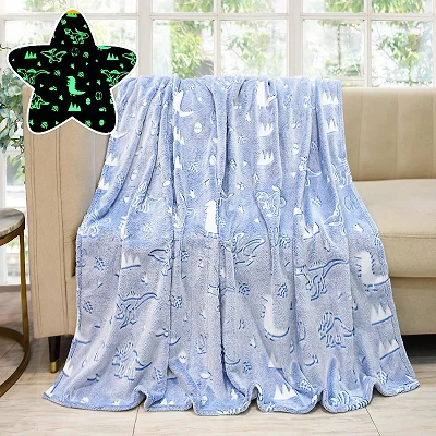 Glow In The Dark Hoodie Blanket