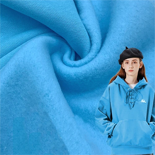 Hoodie mēteļa audums