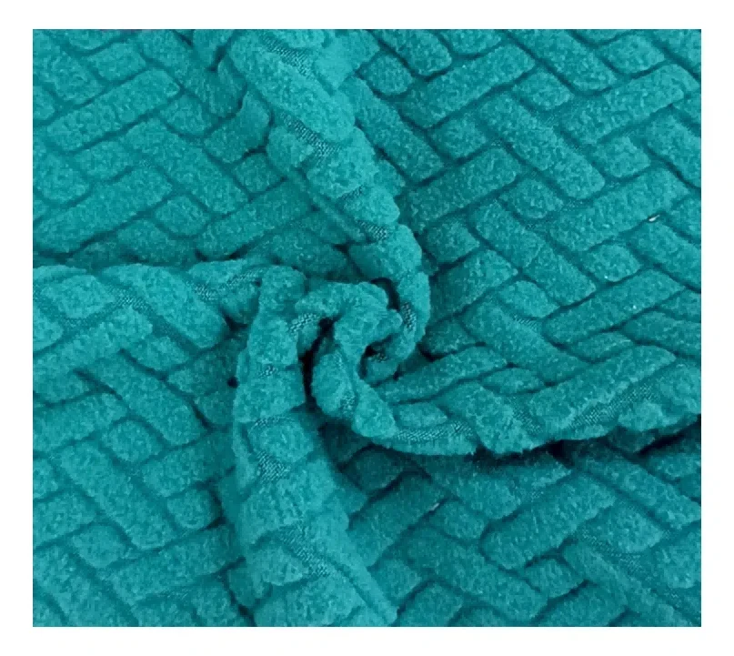Jacquard Polar Fleece Drop-adatas audums Polar Fleece