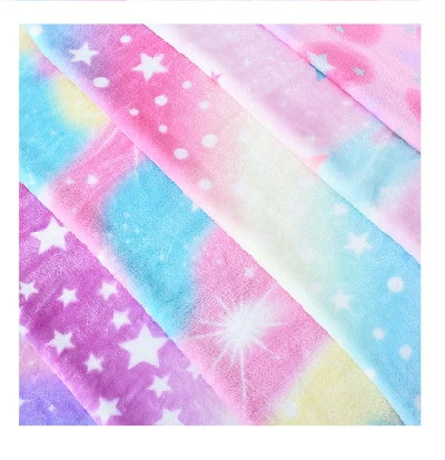 Luminous Flannel Fabric For Blanket
