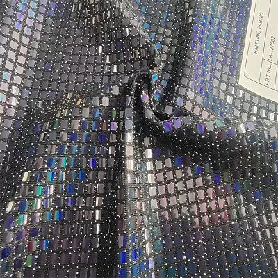 Metālisks sequins Audums