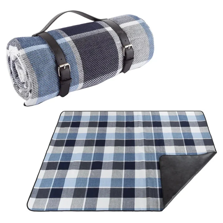 Sarkanā Gingham piknika sega