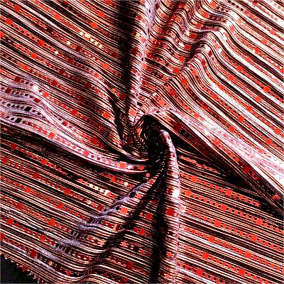 100% poliestera metālisks sequins audums