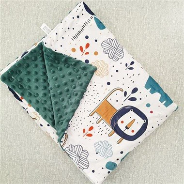 Dzīvnieku apdrukas mazuļu segas