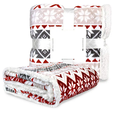 100%poliestera Ziemassvētku sega