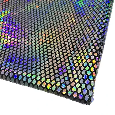 Hologrāfiskais stiepšanās fliteru audums