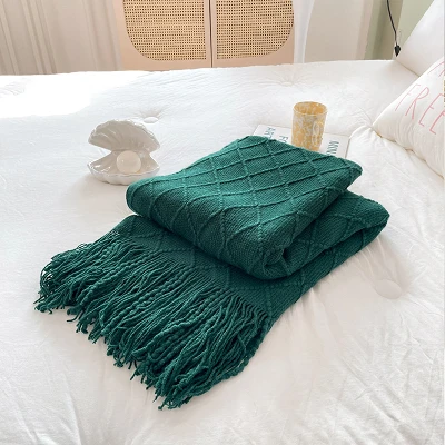 Tassel Baby Blanket